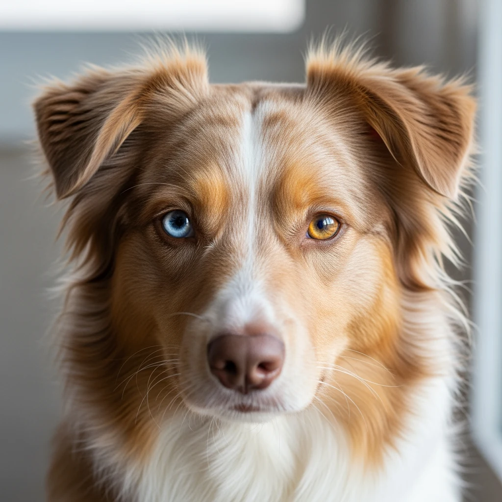 Berger Américain Miniature couleur Bleu Merle