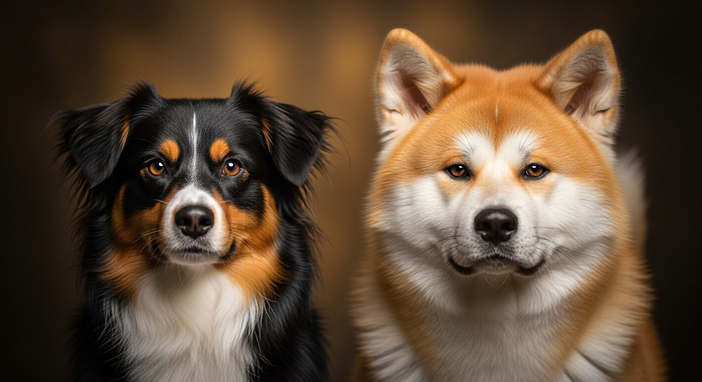 Comparaison Berger Américain Miniature vs Akita Inu