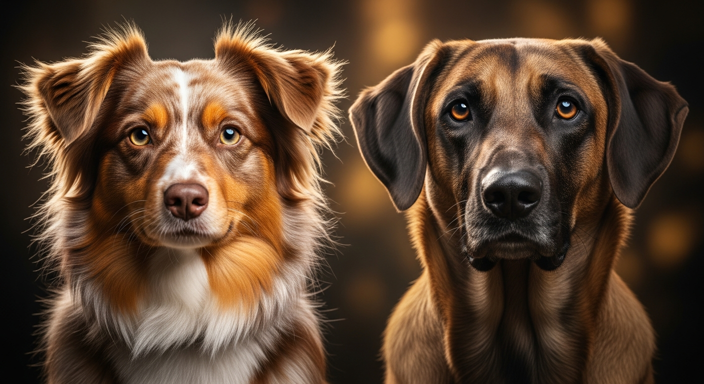 Comparaison Berger Américain Miniature vs Ancien Chien D'Arret Danois