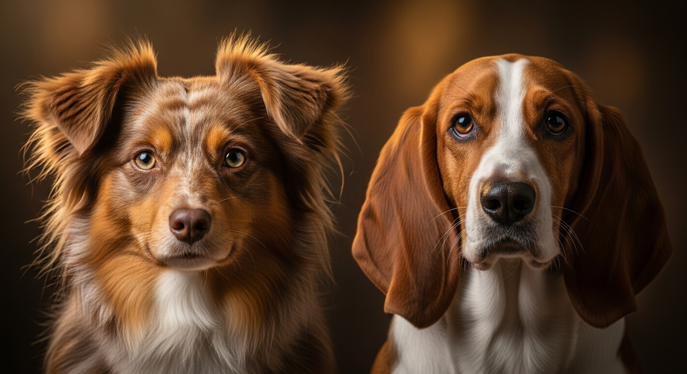 Comparaison Berger Américain Miniature vs Basset Des Alpes