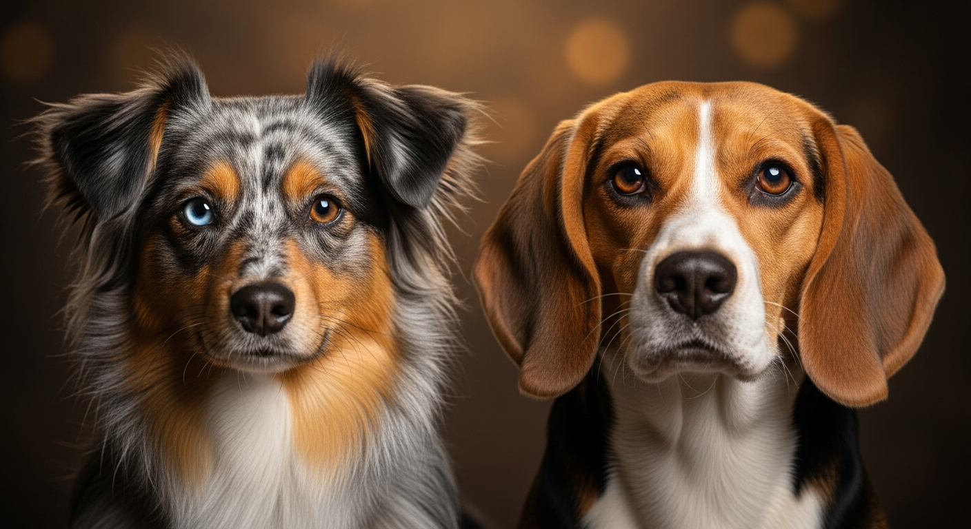 Comparaison Berger Américain Miniature vs Beagle