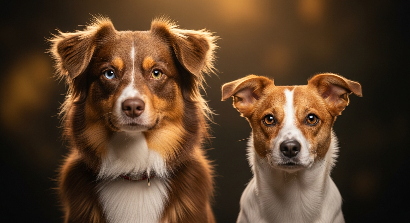 Comparaison Berger Américain Miniature vs Bouledogue Français Bringé