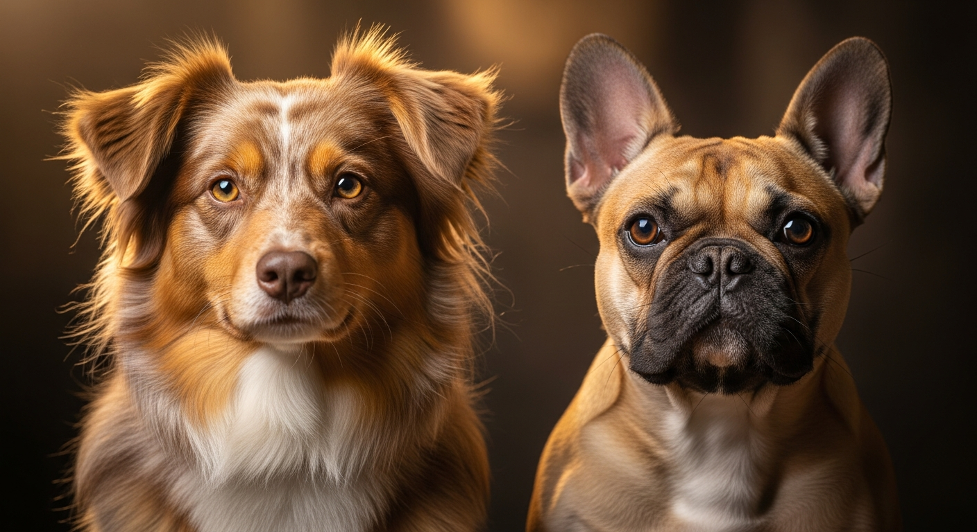 Bouledogue Français vs Berger Américain Miniature