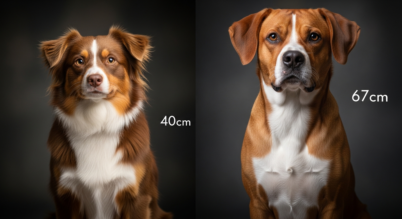 Comparaison Berger Américain Miniature vs Bruno Saint-Hubert Français