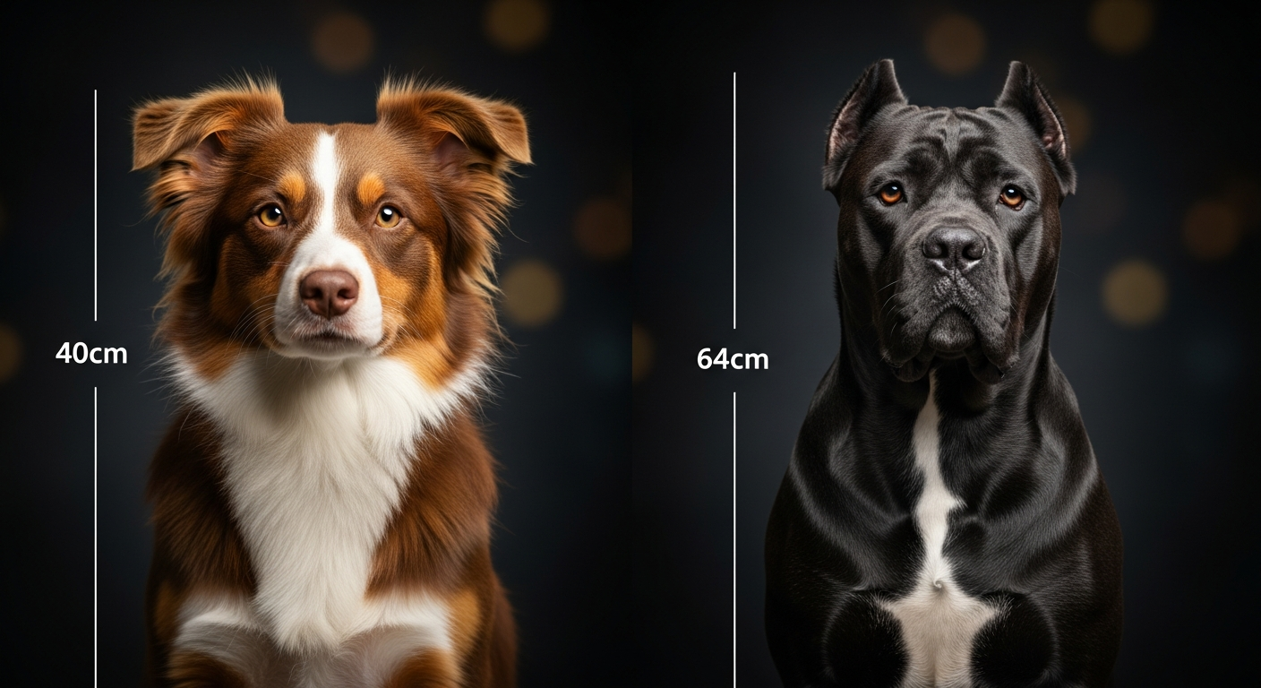Comparaison Berger Américain Miniature vs Cane Corso