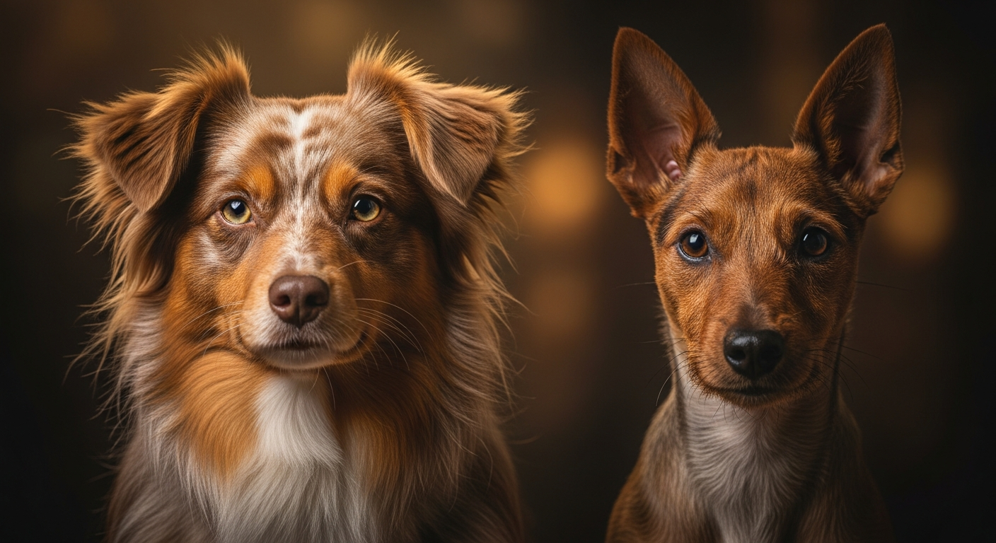 Comparaison Berger Américain Miniature vs Cesky Terrier