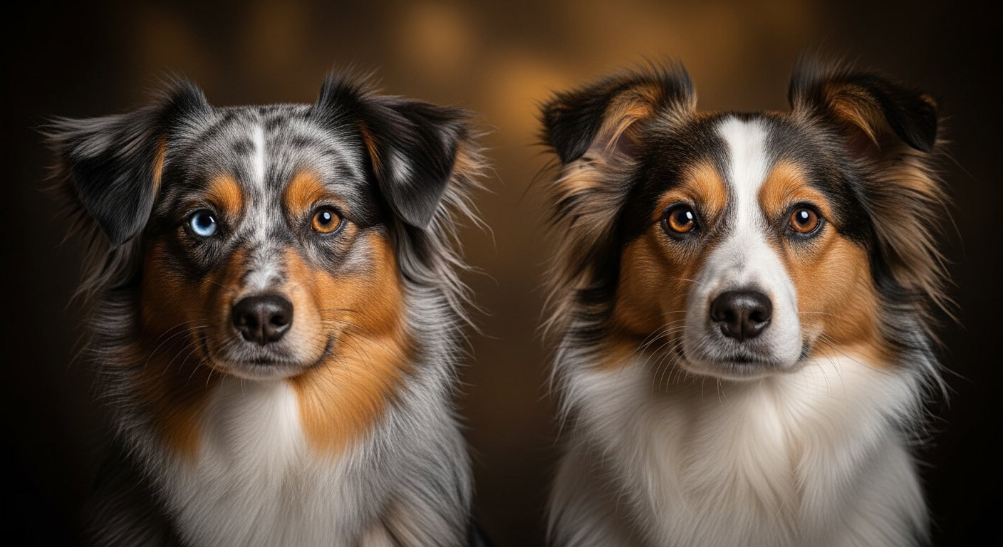 Comparaison Berger Américain Miniature vs Chien Courant D'Istrie À Poil Dur