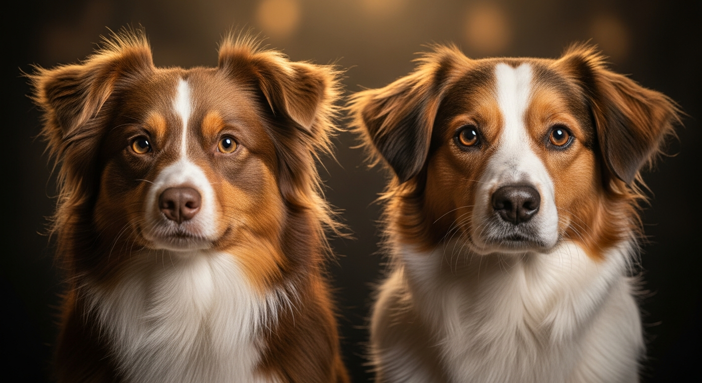Comparaison Berger Américain Miniature vs Chien Courant Lucernois