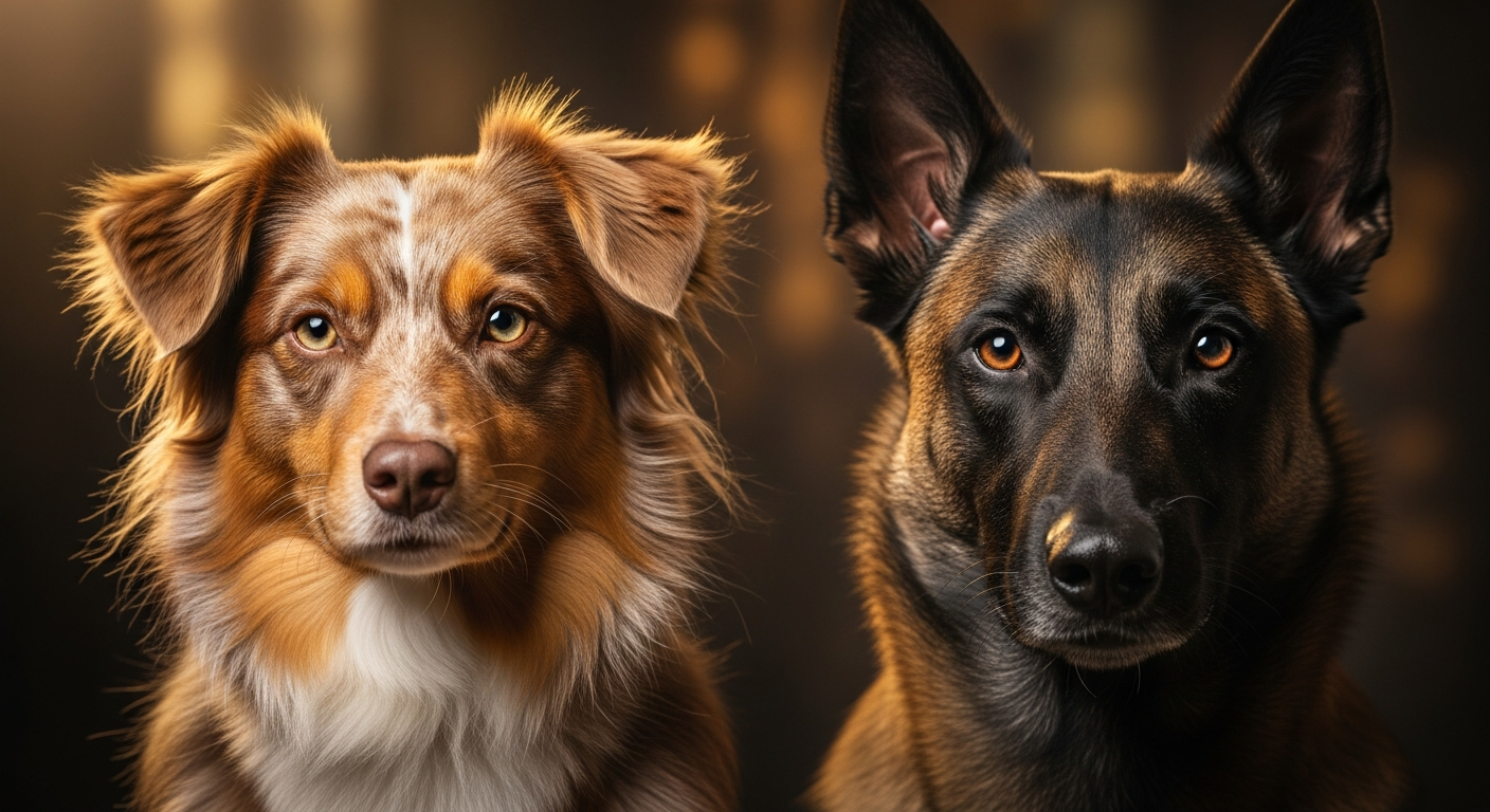 Comparaison Berger Américain Miniature vs Chien De Berger Belge Malinois