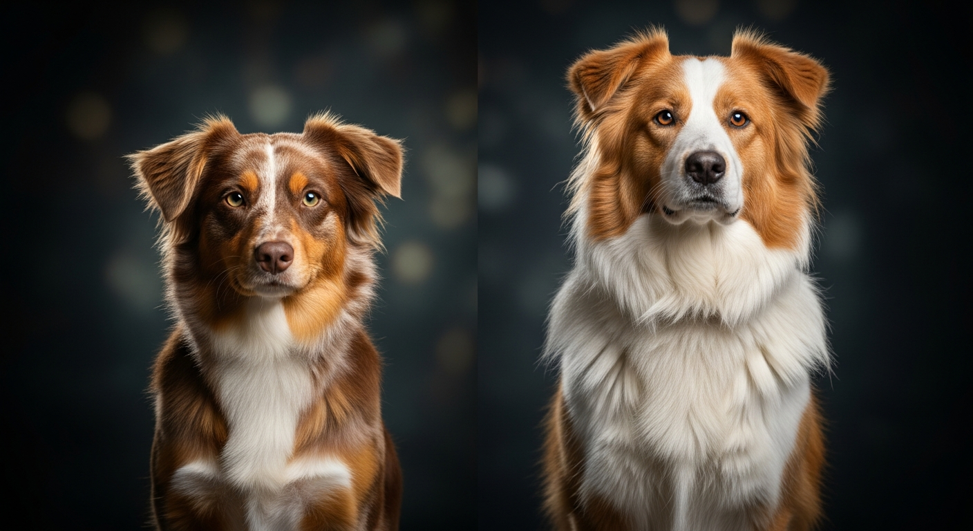 Comparaison Berger Américain Miniature vs Chien De Montagne Des Pyrenees