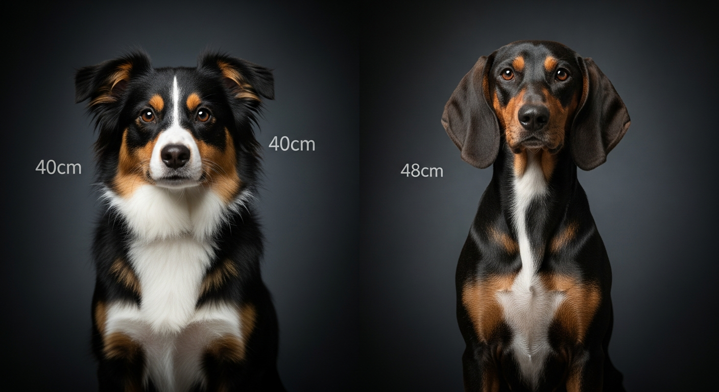 Comparaison Berger Américain Miniature vs Chien De Rouge De Baviere