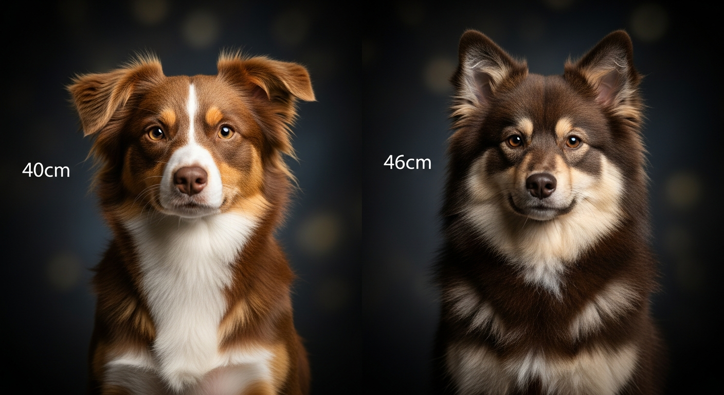 Comparaison Berger Américain Miniature vs Chien Finnois De Laponie