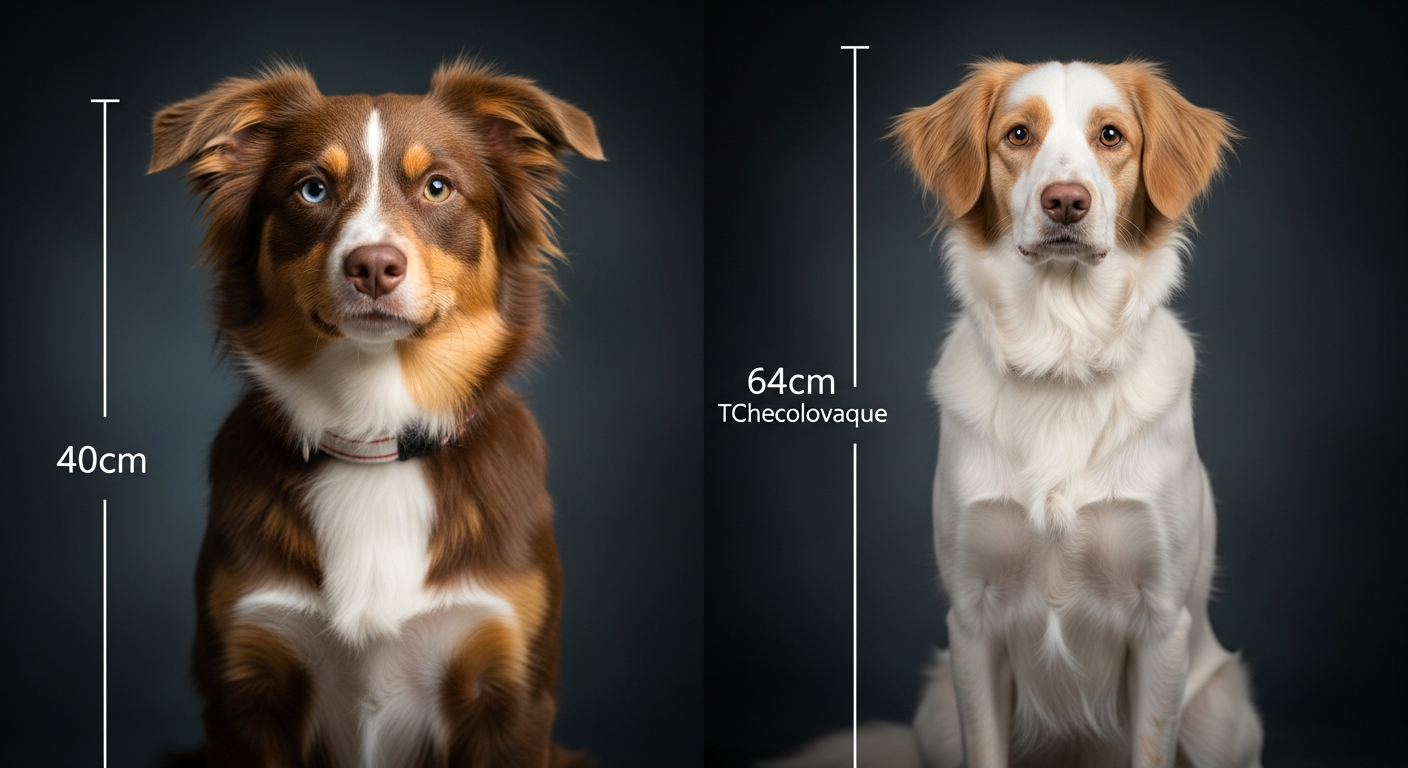 Comparaison Berger Américain Miniature vs Chien Loup Tchecoslovaque