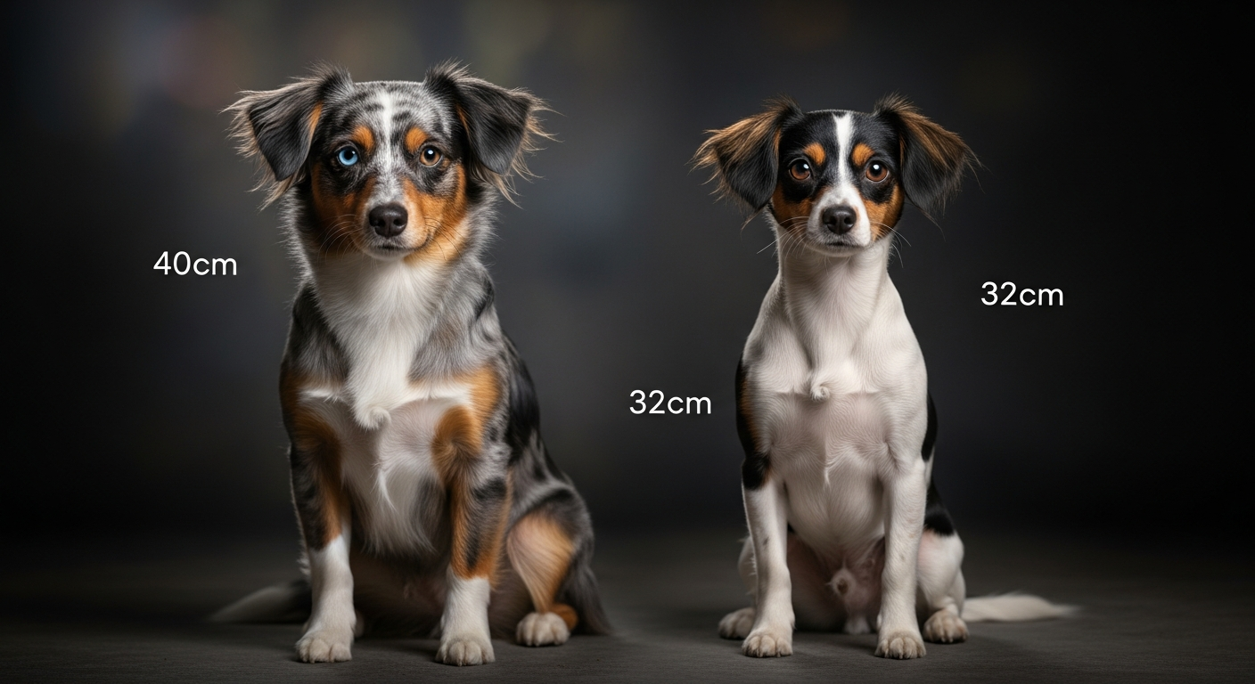 Comparaison Berger Américain Miniature vs Chien Nu Du Perou Petit