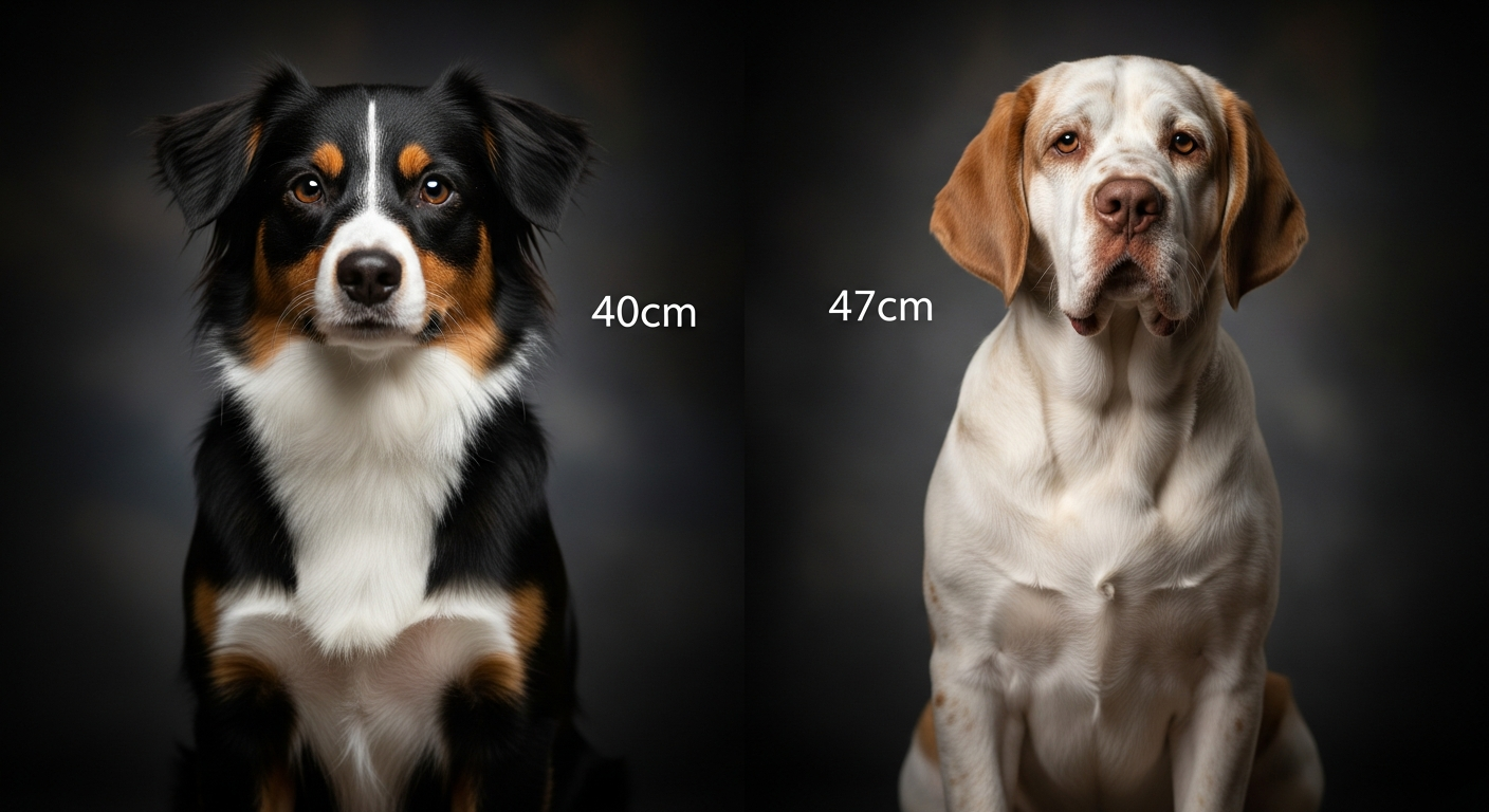 Comparaison Berger Américain Miniature vs Clumber