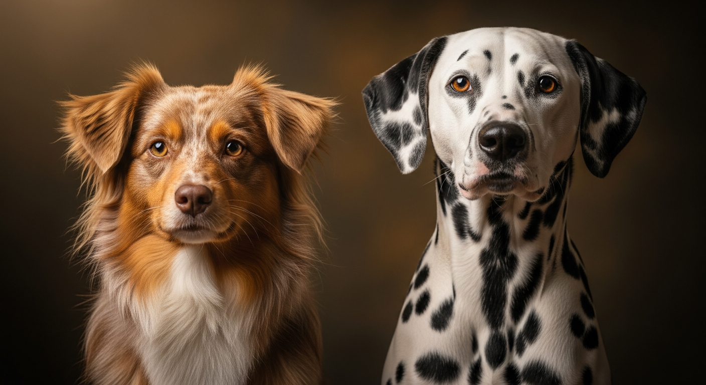 Comparaison Berger Américain Miniature vs Dalmatien