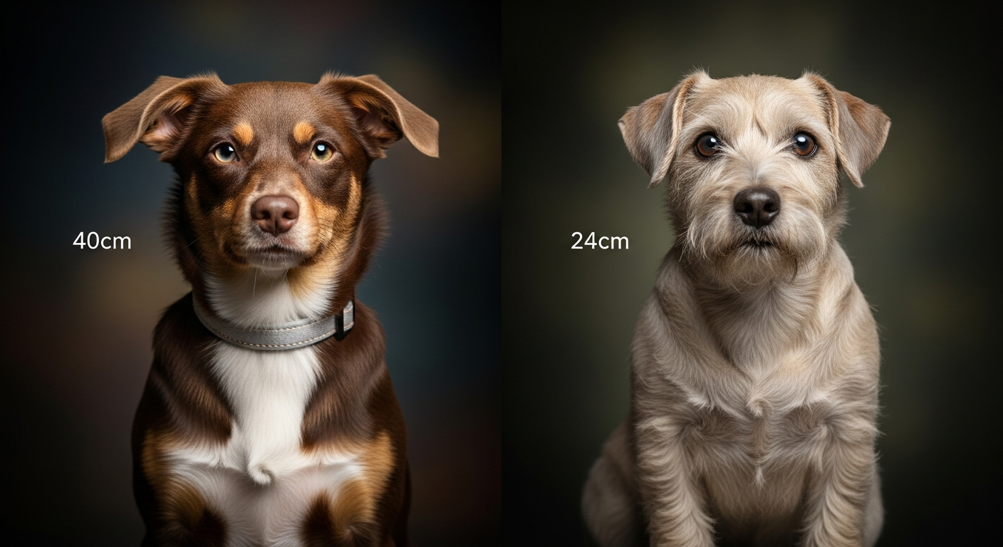 Comparaison Berger Américain Miniature vs Dandie Dinmont Terrier