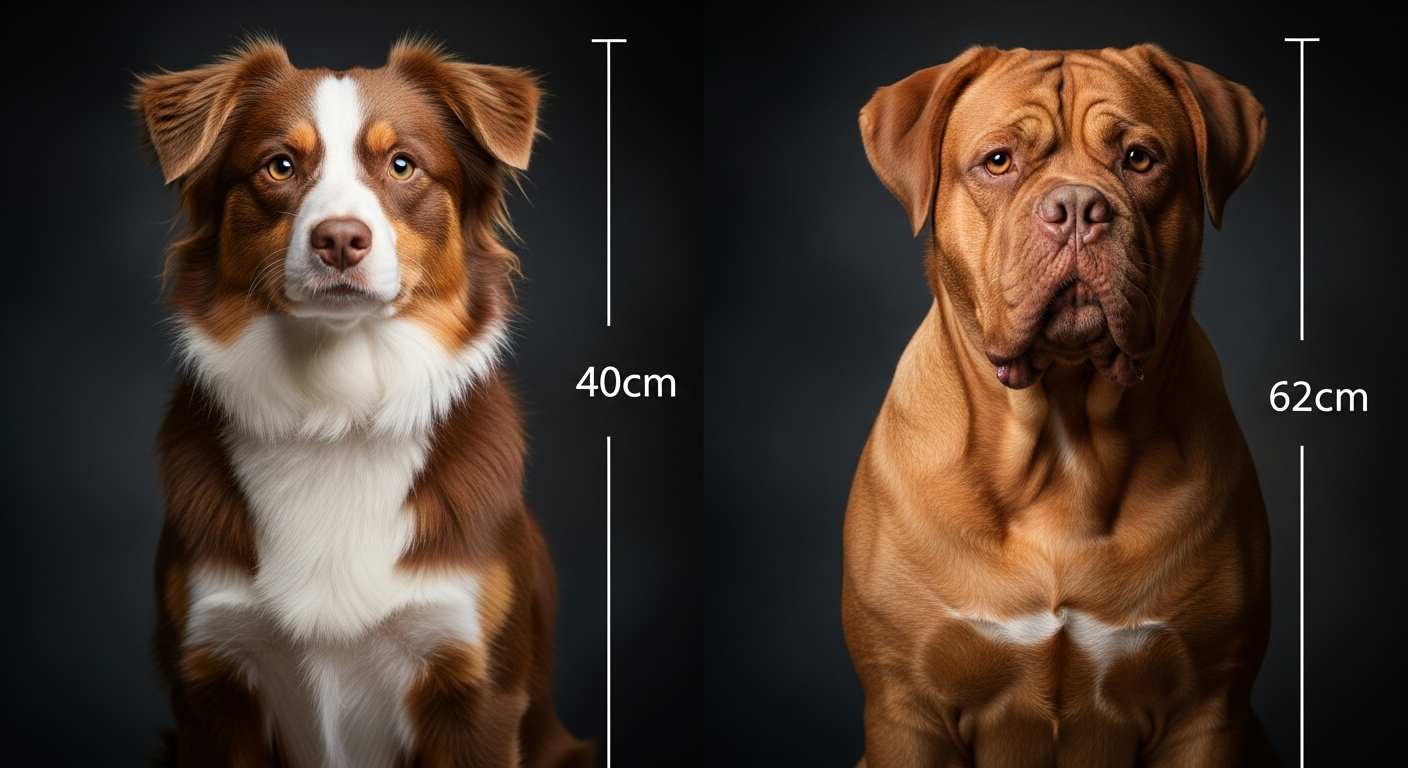Comparaison Berger Américain Miniature vs Dogue De Bordeaux