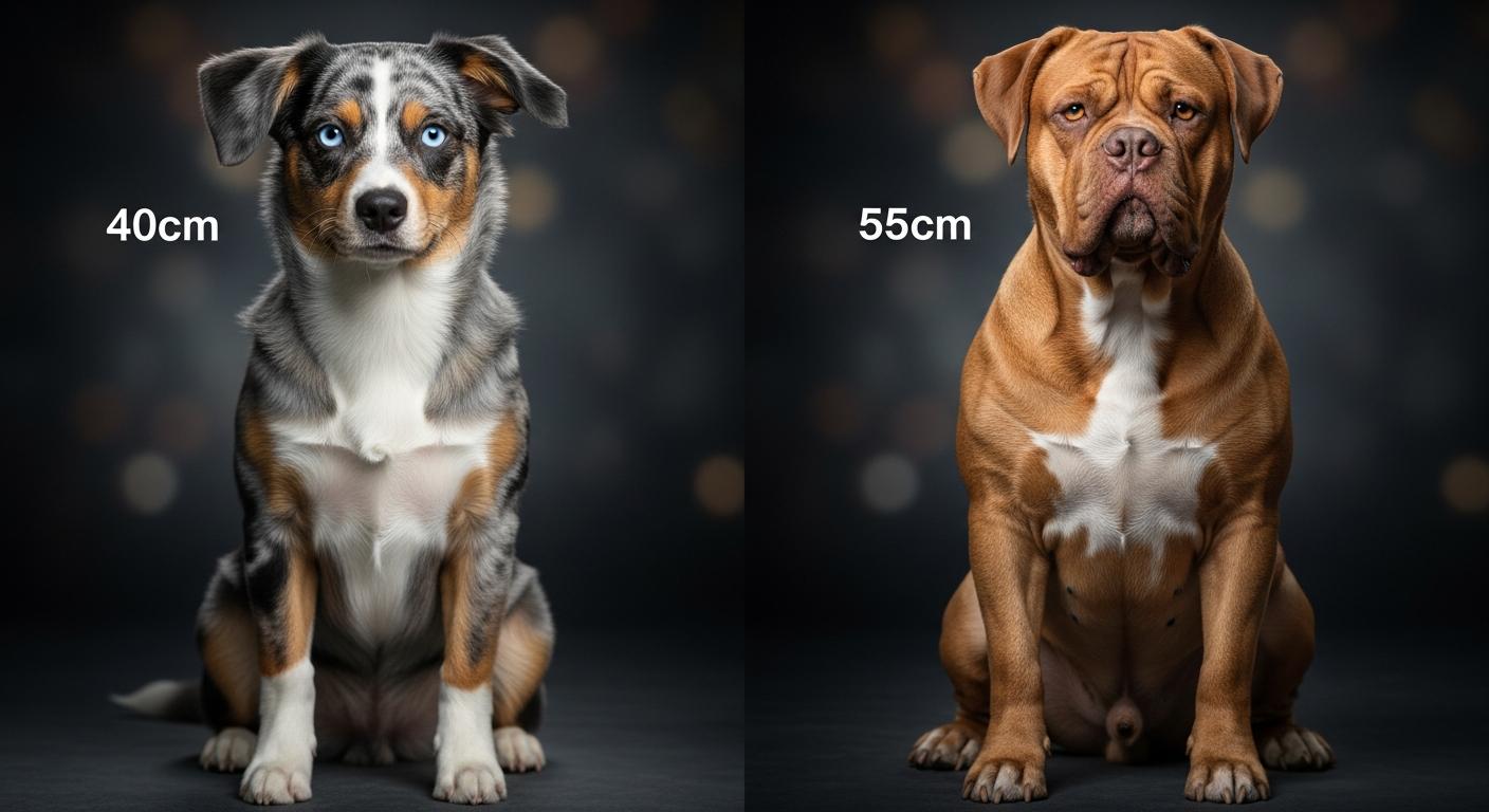 Comparaison Berger Américain Miniature vs Dogue Majorquin