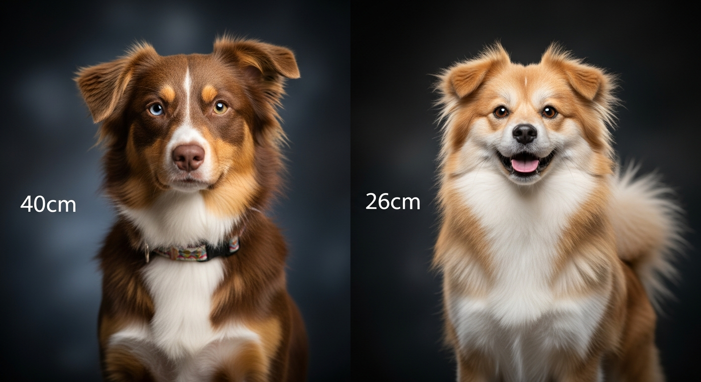 Comparaison Berger Américain Miniature vs Epagneul Tibetain