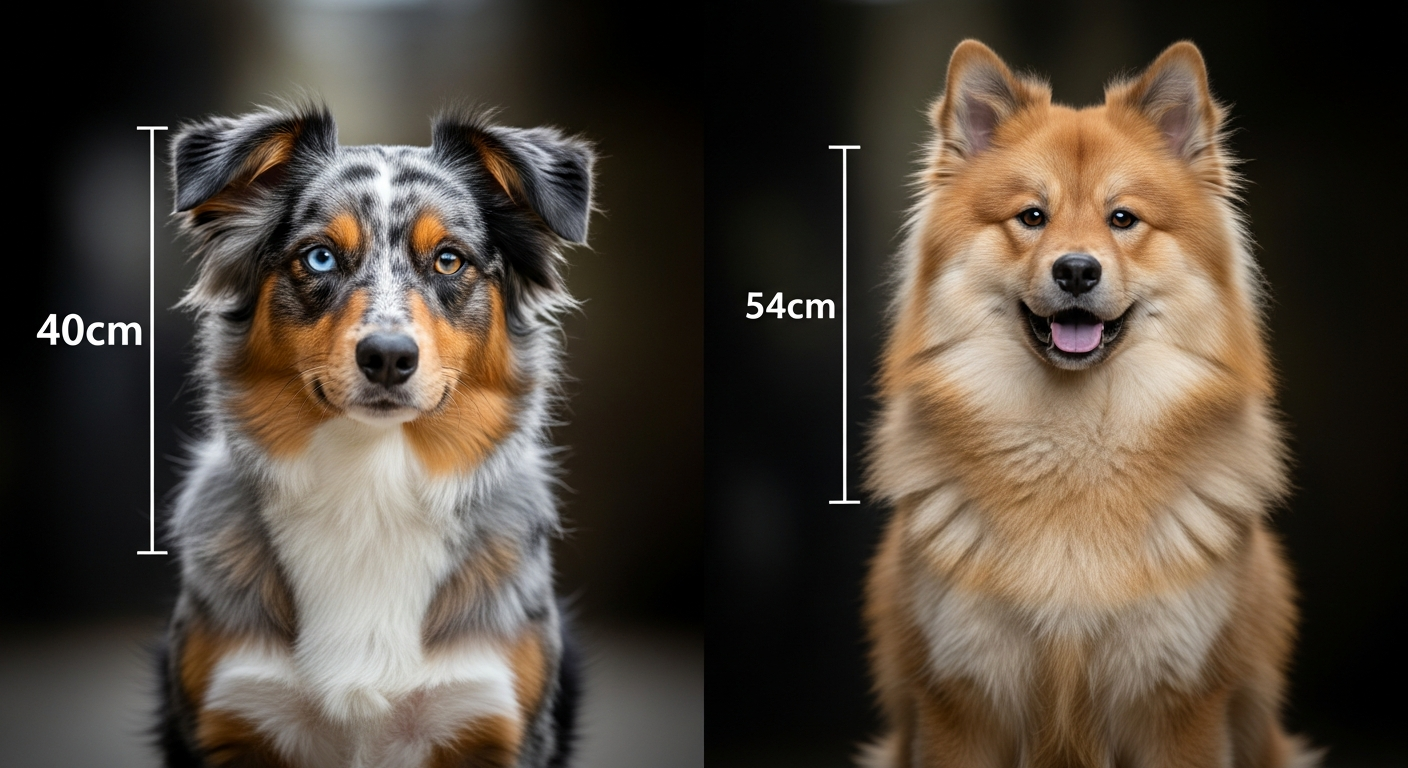 Comparaison Berger Américain Miniature vs Eurasier