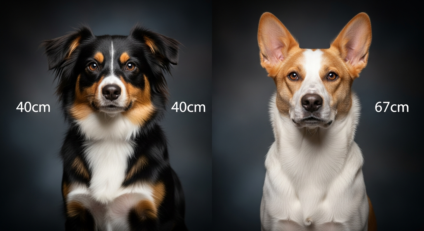 Comparaison Berger Américain Miniature vs Français Blanc Et Orange