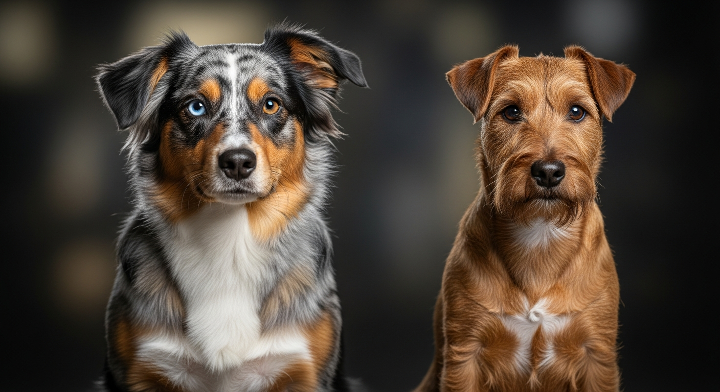 Comparaison Berger Américain Miniature vs Glen Of Imaal Terrier