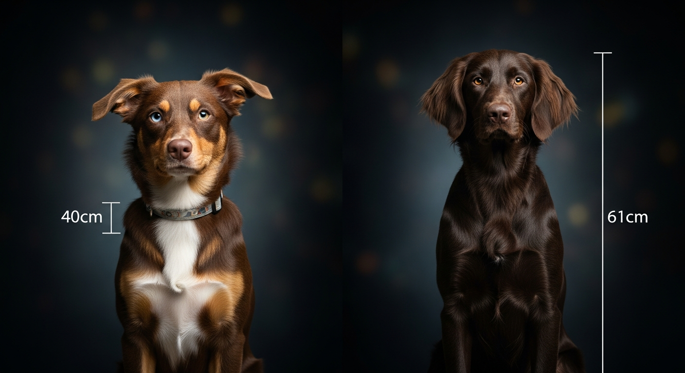 Comparaison Berger Américain Miniature vs Grand Munsterlander