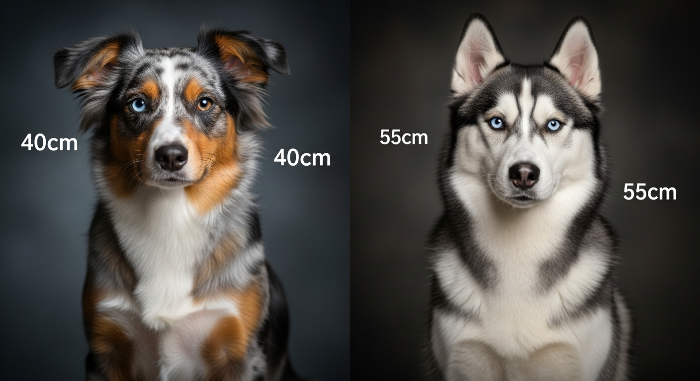 Comparaison Berger Américain Miniature vs Husky De Sibérie