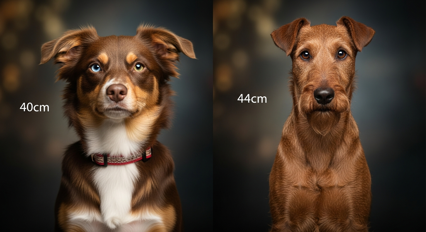 Comparaison Berger Américain Miniature vs Irish Terrier