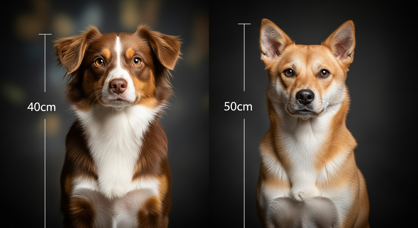 Comparaison Berger Américain Miniature vs Jindo Coreen
