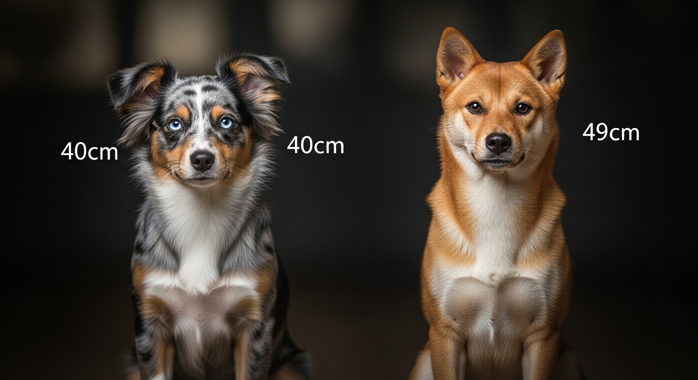 Comparaison Berger Américain Miniature vs Kishu