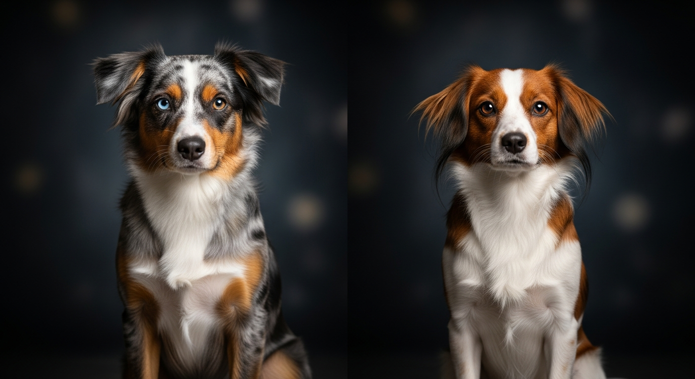 Comparaison Berger Américain Miniature vs Kooikerhondje