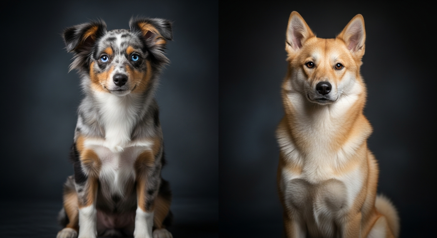 Comparaison Berger Américain Miniature vs Laika De Sibérie Occidentale