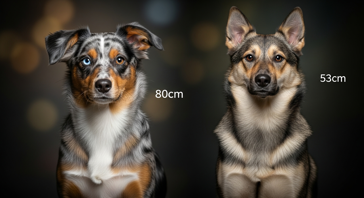Comparaison Berger Américain Miniature vs Laika Russo-Europeen