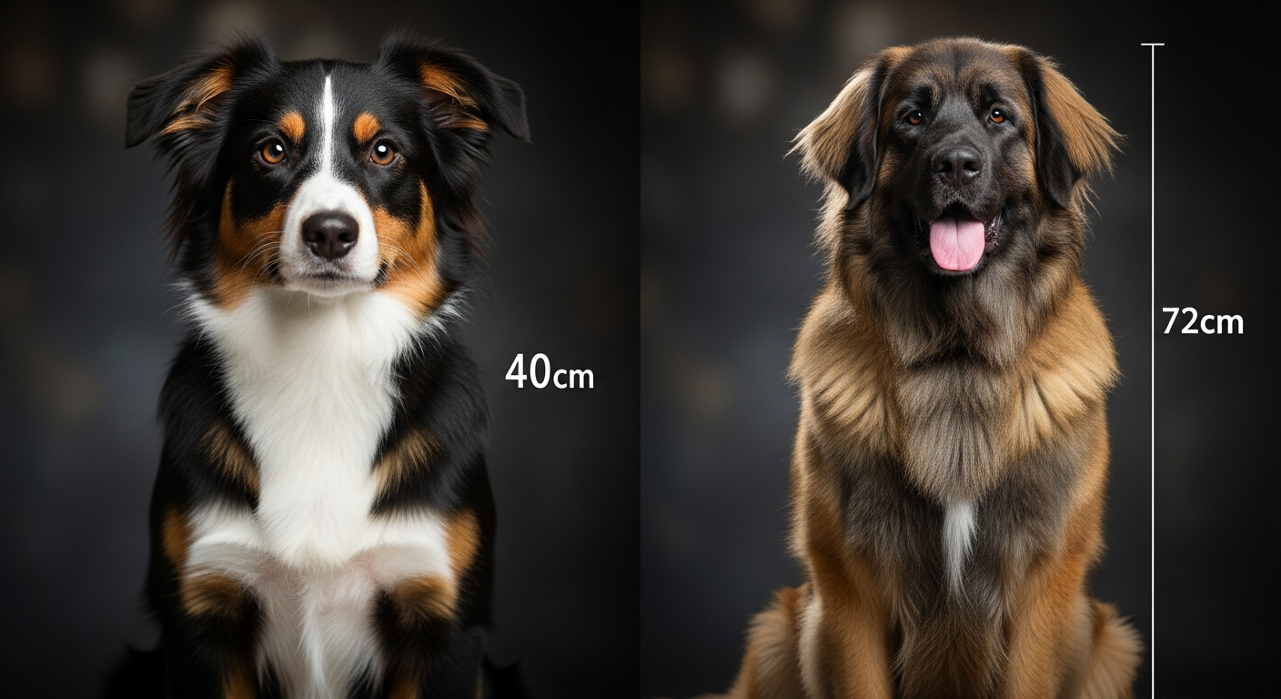 Comparaison Berger Américain Miniature vs Leonberg