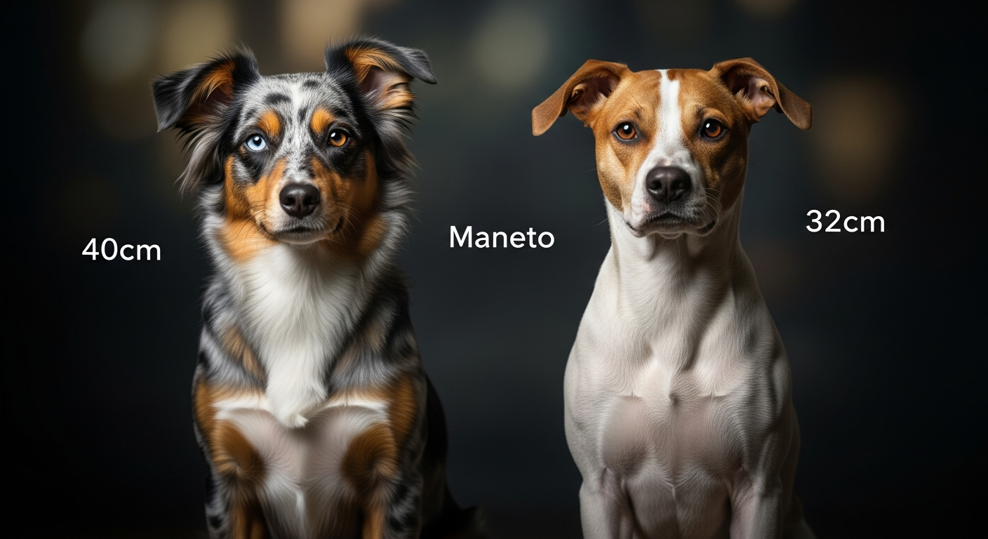 Comparaison Berger Américain Miniature vs Maneto