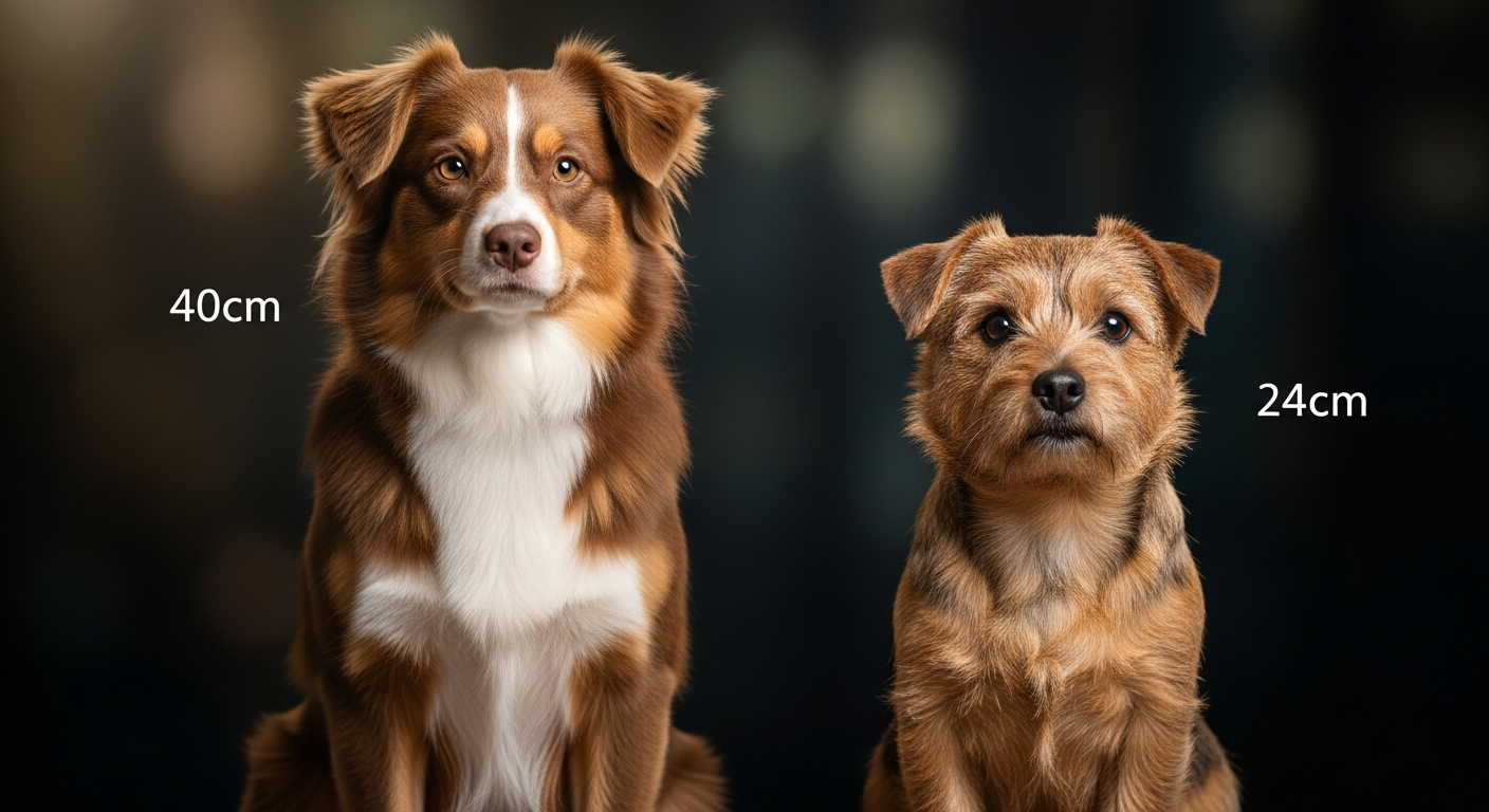 Comparaison Berger Américain Miniature vs Norfolk Terrier