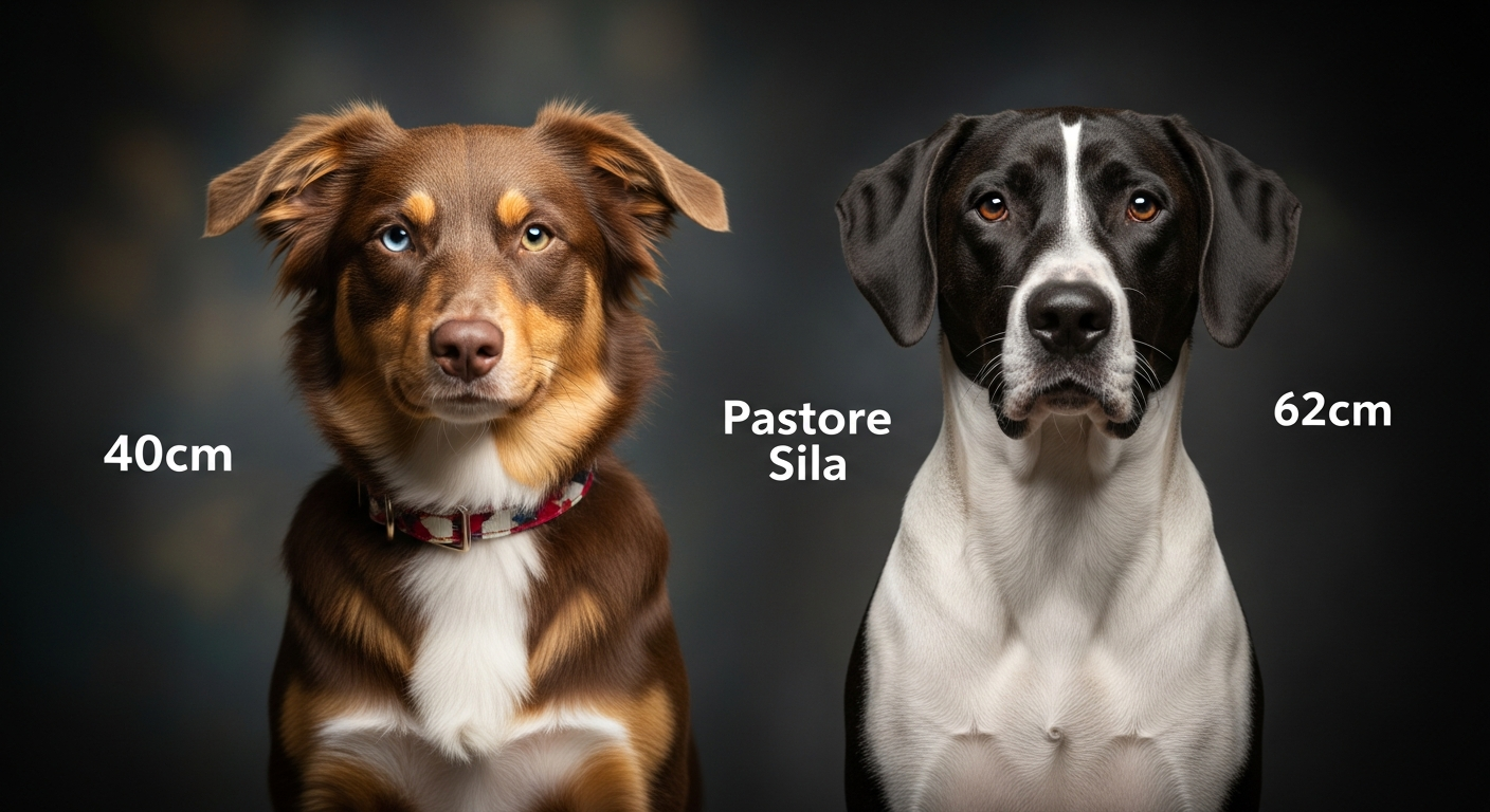 Comparaison Berger Américain Miniature vs Pastore Della Sila