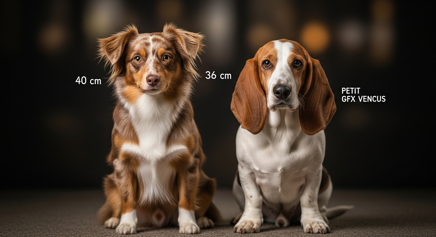 Comparaison Berger Américain Miniature vs Petit Basset Griffon Vendeen