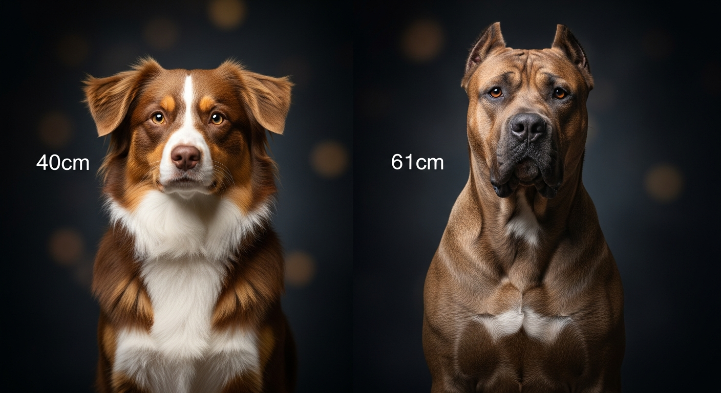 Comparaison Berger Américain Miniature vs Presa Canario