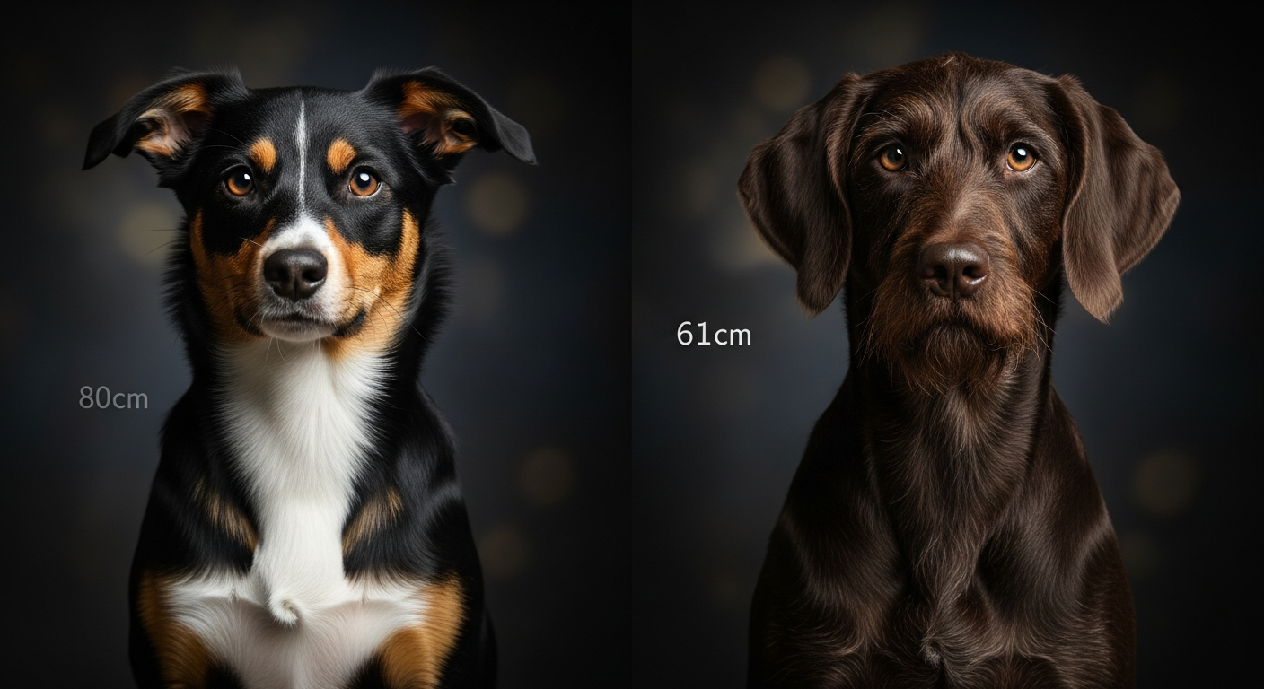 Comparaison Berger Américain Miniature vs Pudelpointer