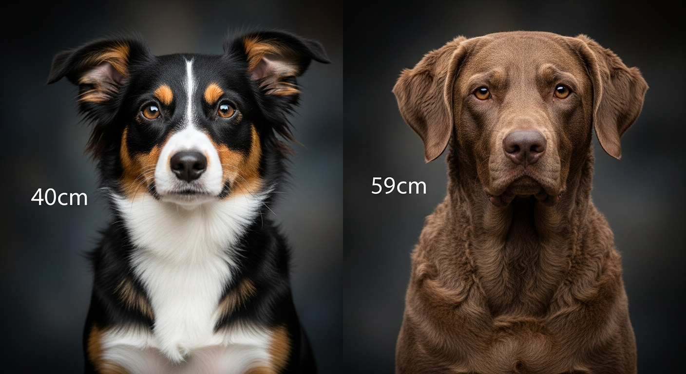 Comparaison Berger Américain Miniature vs Retriever De La Baie De Chesapeake