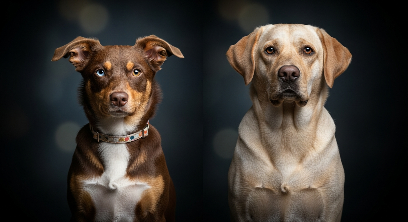 Comparaison Berger Américain Miniature vs Retriever Du Labrador
