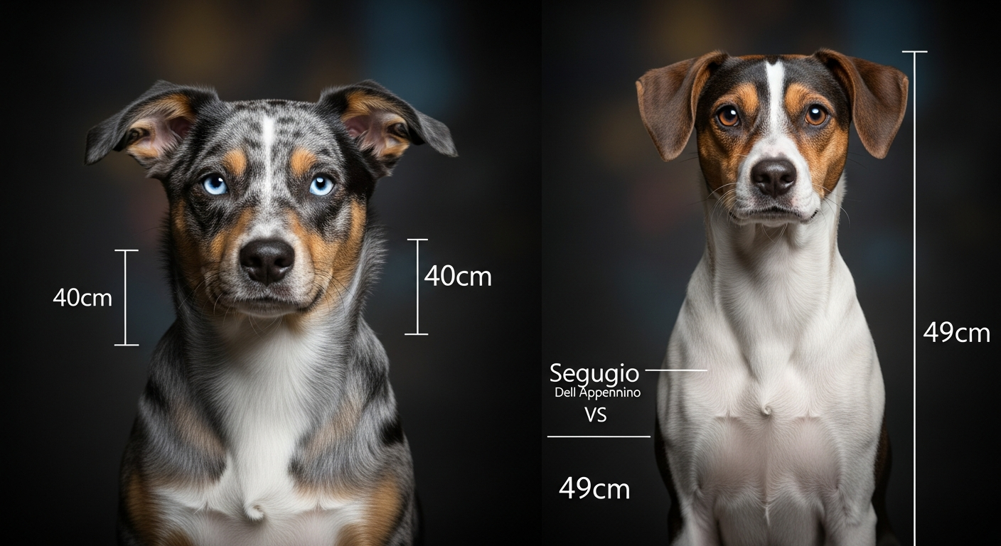 Comparaison Berger Américain Miniature vs Segugio Dell Appennino