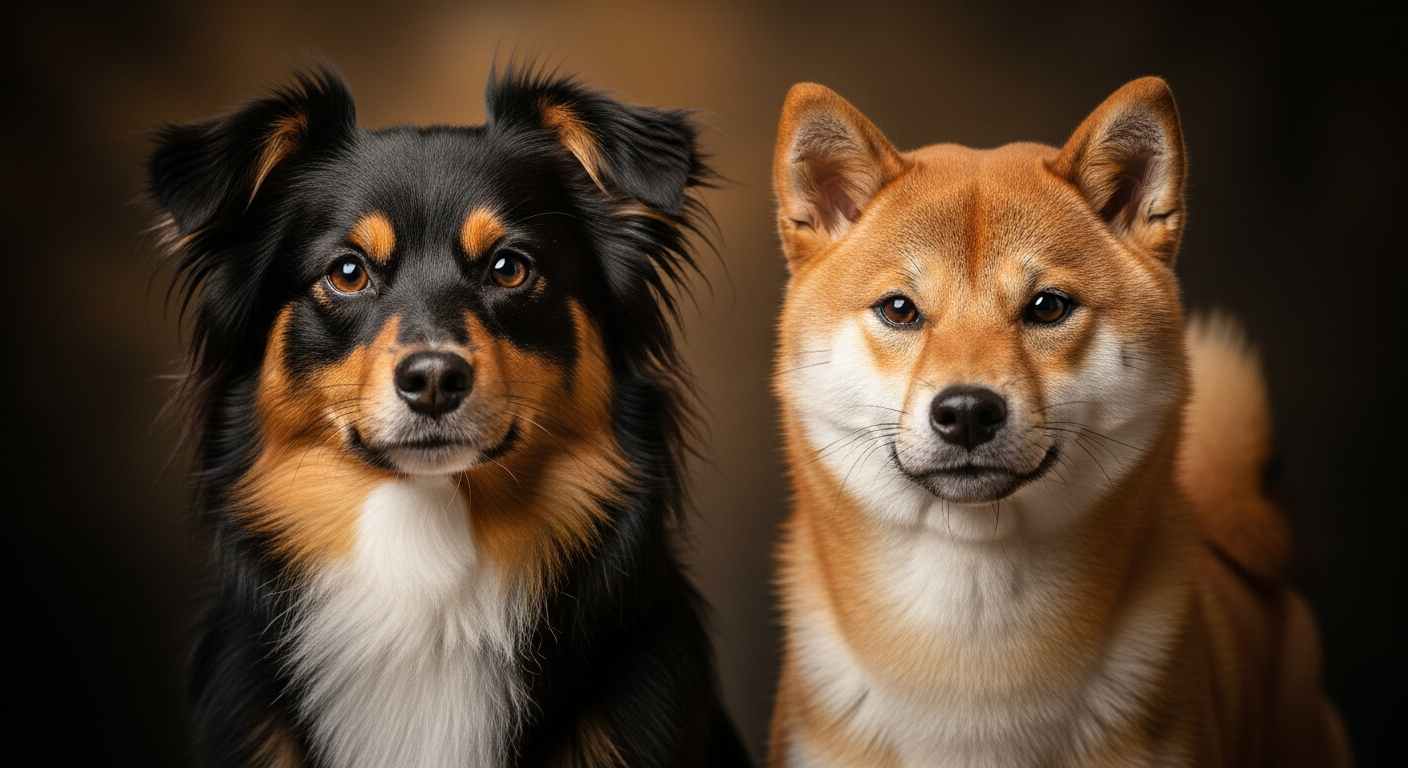 Shiba Inu vs Berger Américain Miniature