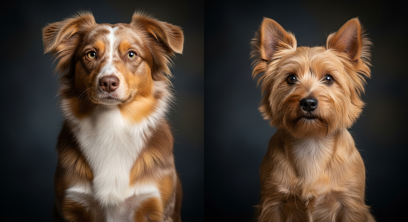 Comparaison Berger Américain Miniature vs Skye Terrier
