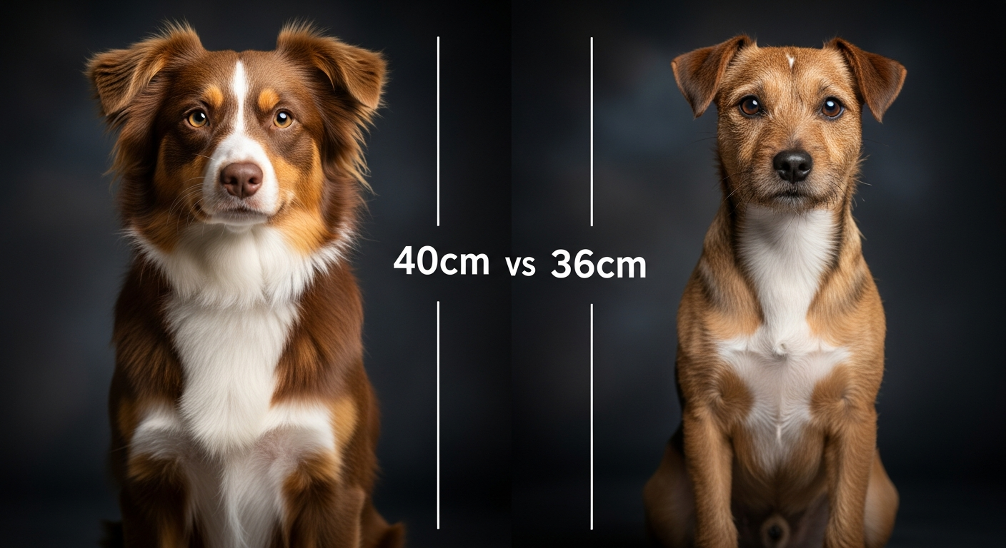 Comparaison Berger Américain Miniature vs Terrier De Chasse Allemand
