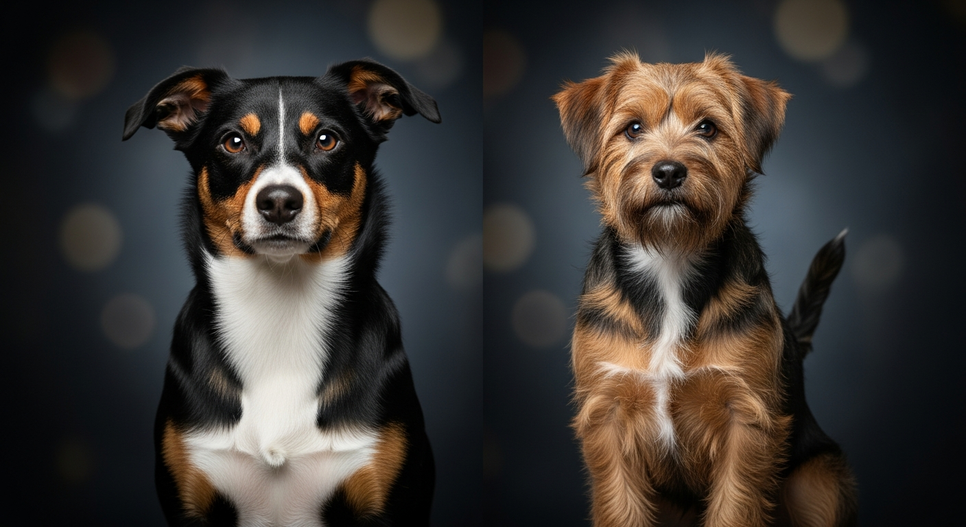 Comparaison Berger Américain Miniature vs Terrier Du Tibet
