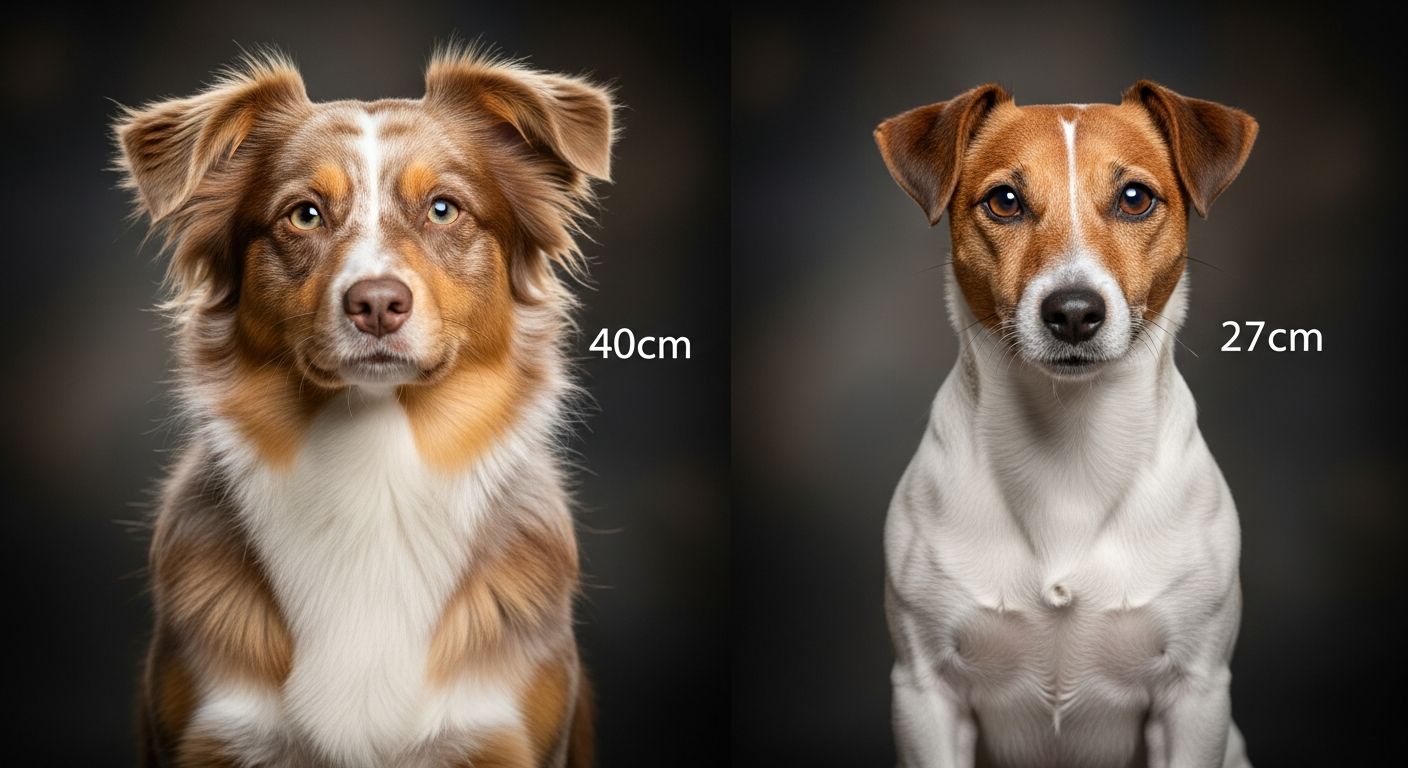 Comparaison Berger Américain Miniature vs Terrier Jack Russell
